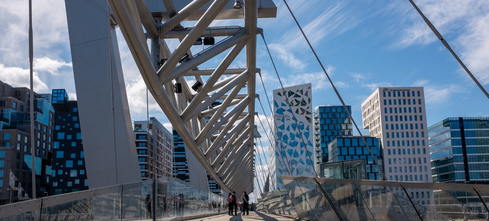 Internationales Blick auf die Stadt Oslo